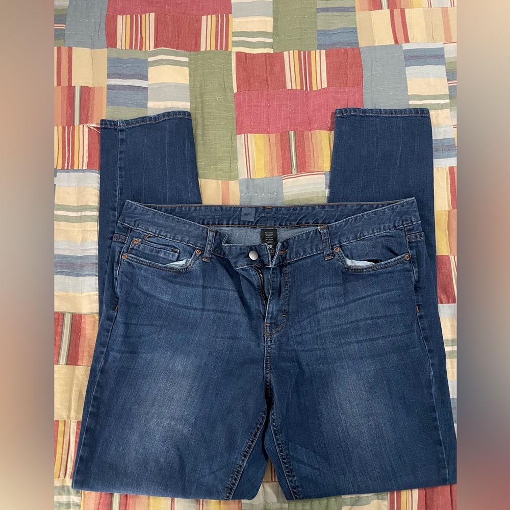 Mossimo jeans size 18 Long straight leg